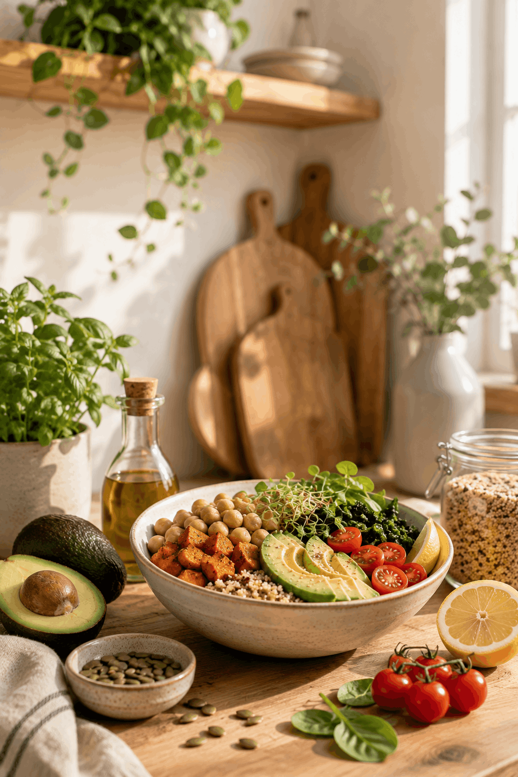 What We Eat — fresh ingredients, natural light