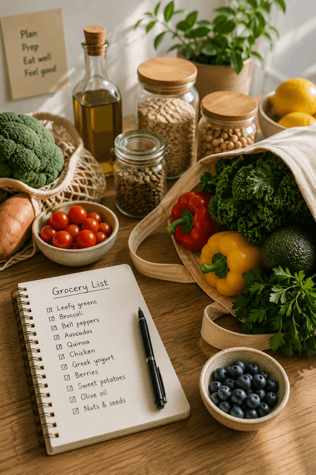 Building a Grocery List That Sets Up Your Whole Week